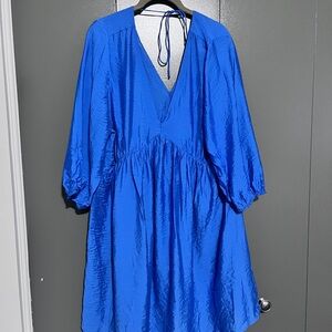 H&M Blue Dress